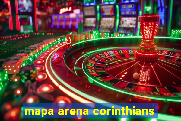 mapa arena corinthians